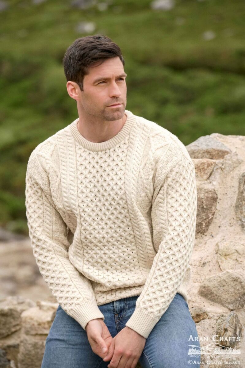 Super Soft Crew Neck Sweater - Natural