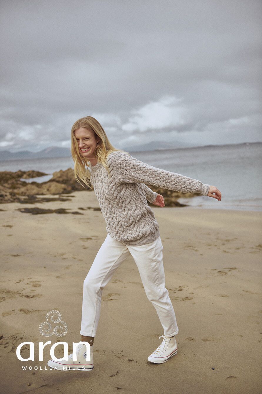 Super Soft Merino Wool Sweater Oatmeal